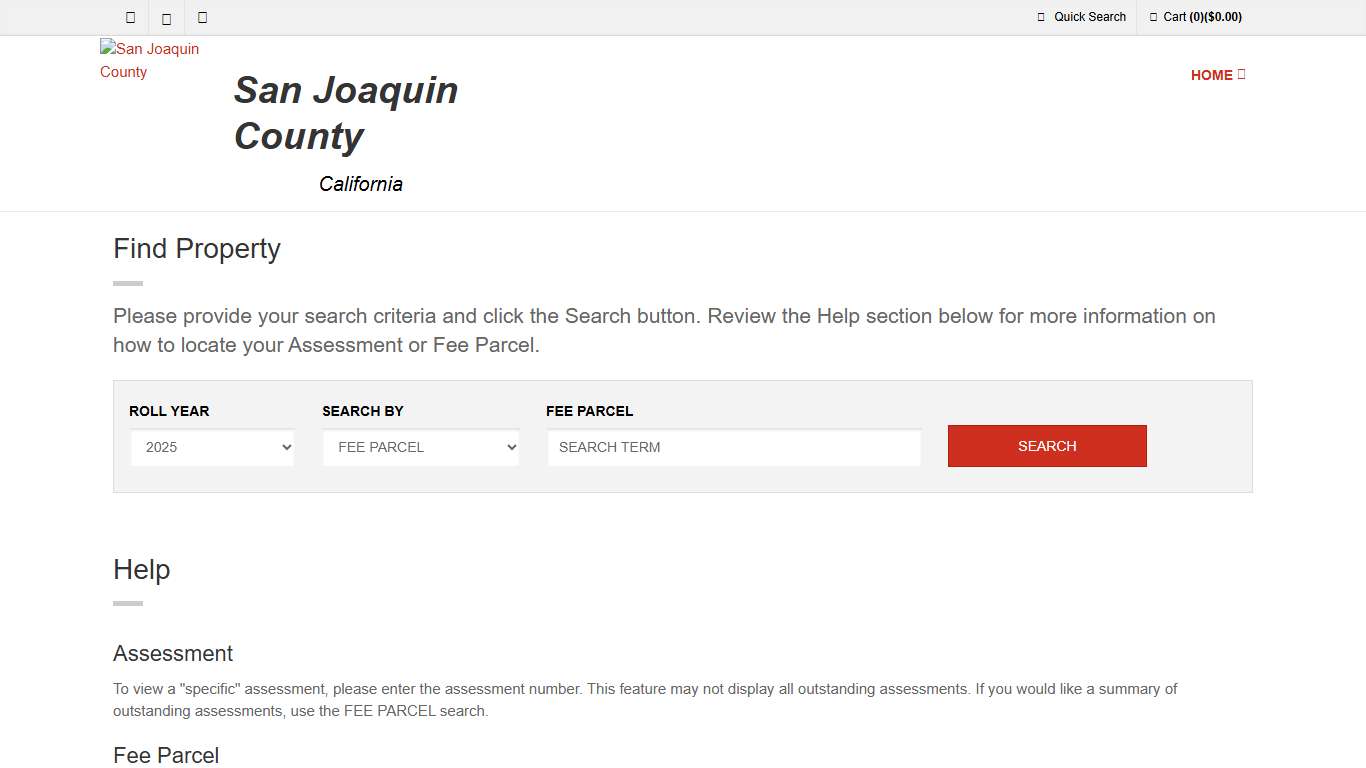 Search Page | San Joaquin County | MBC